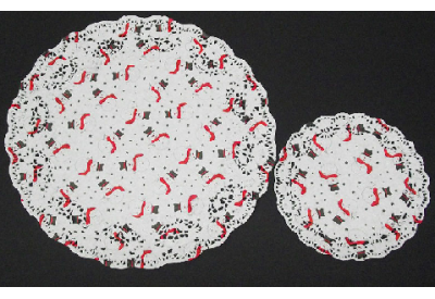 Snowmen Assorted Doyleys x 30